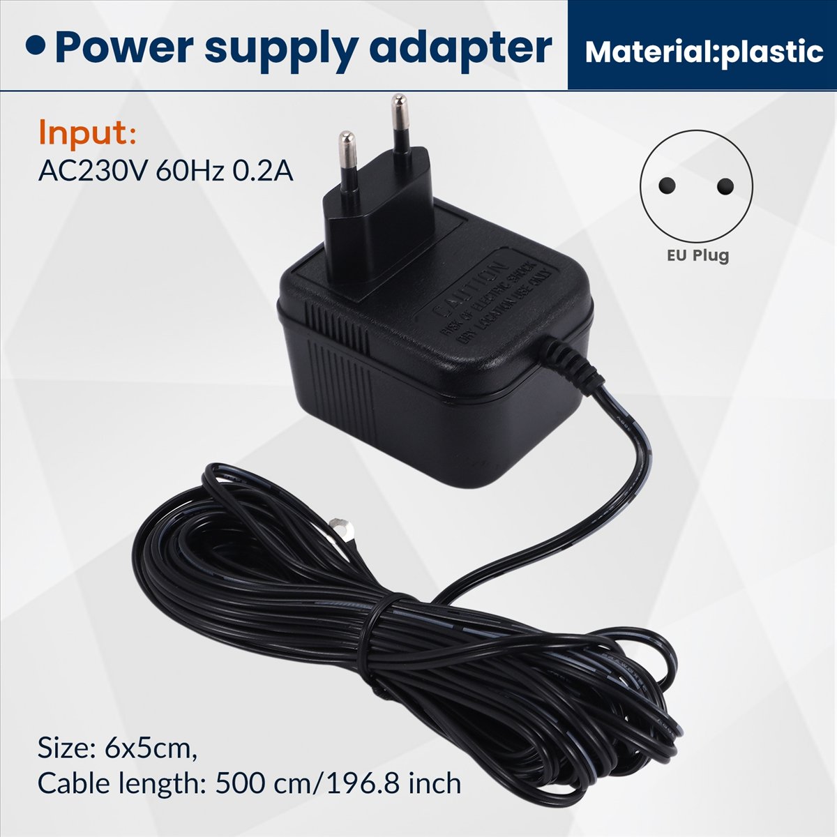 Outdoor Power Adapter Ring - (ABGQ) Adaptador de cargador de batería