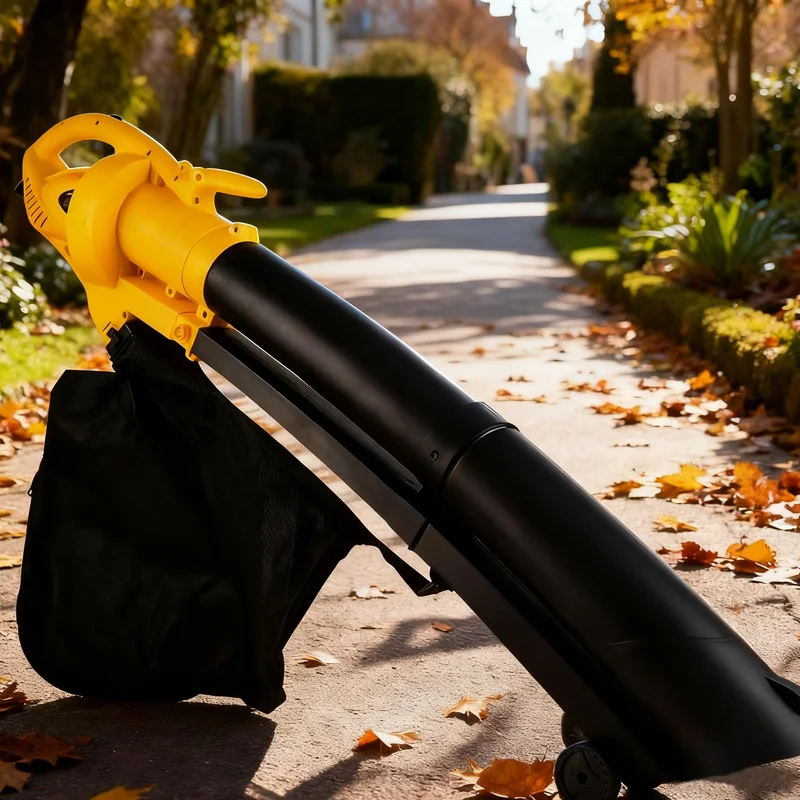 Outdoor Power Vacuum - Soplador de hojas eléctrico de alta