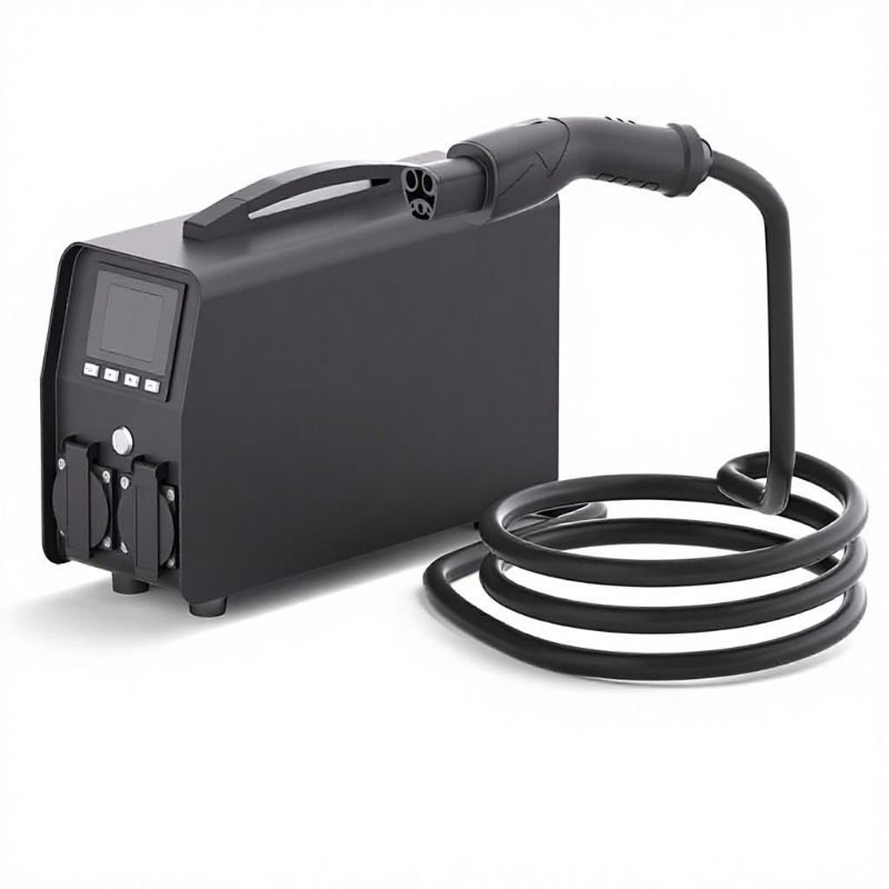 Outdoor Power Adapter - Inversor Portátil de Descarga EV, Convertidor