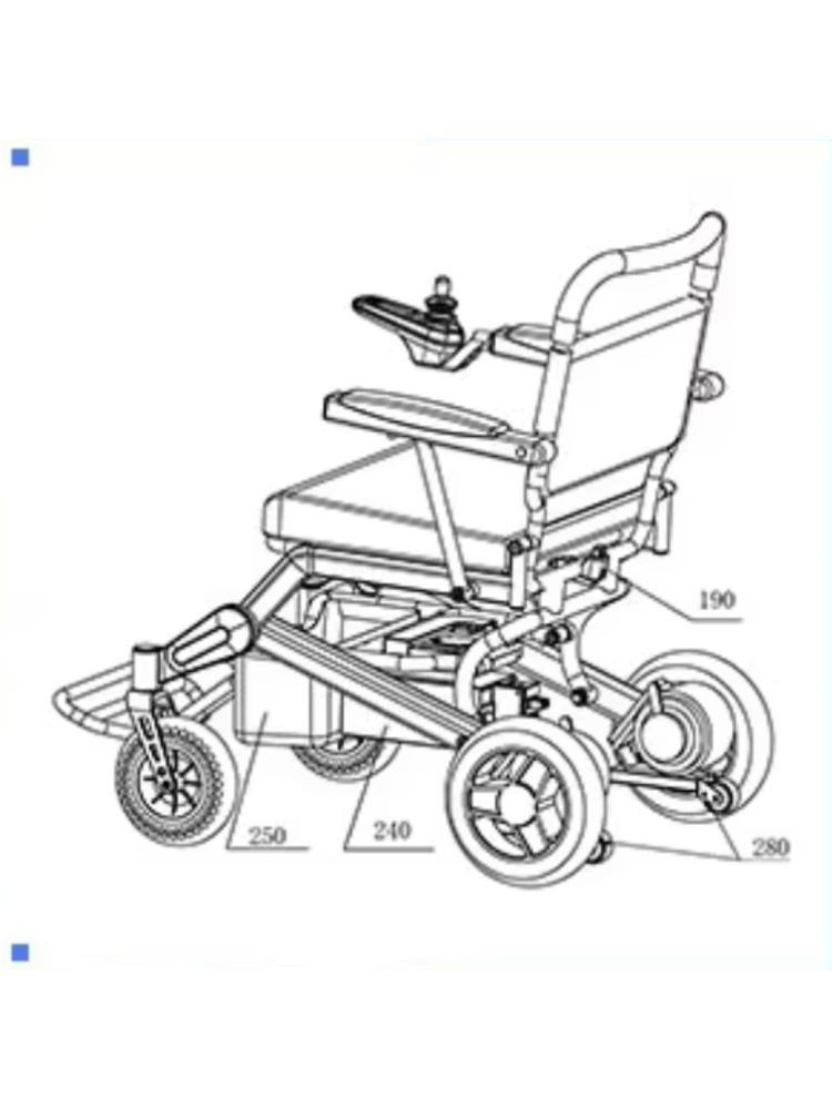 Outdoor Power Recliner - Silla Eléctrica Plegable Ligera de Respaldo