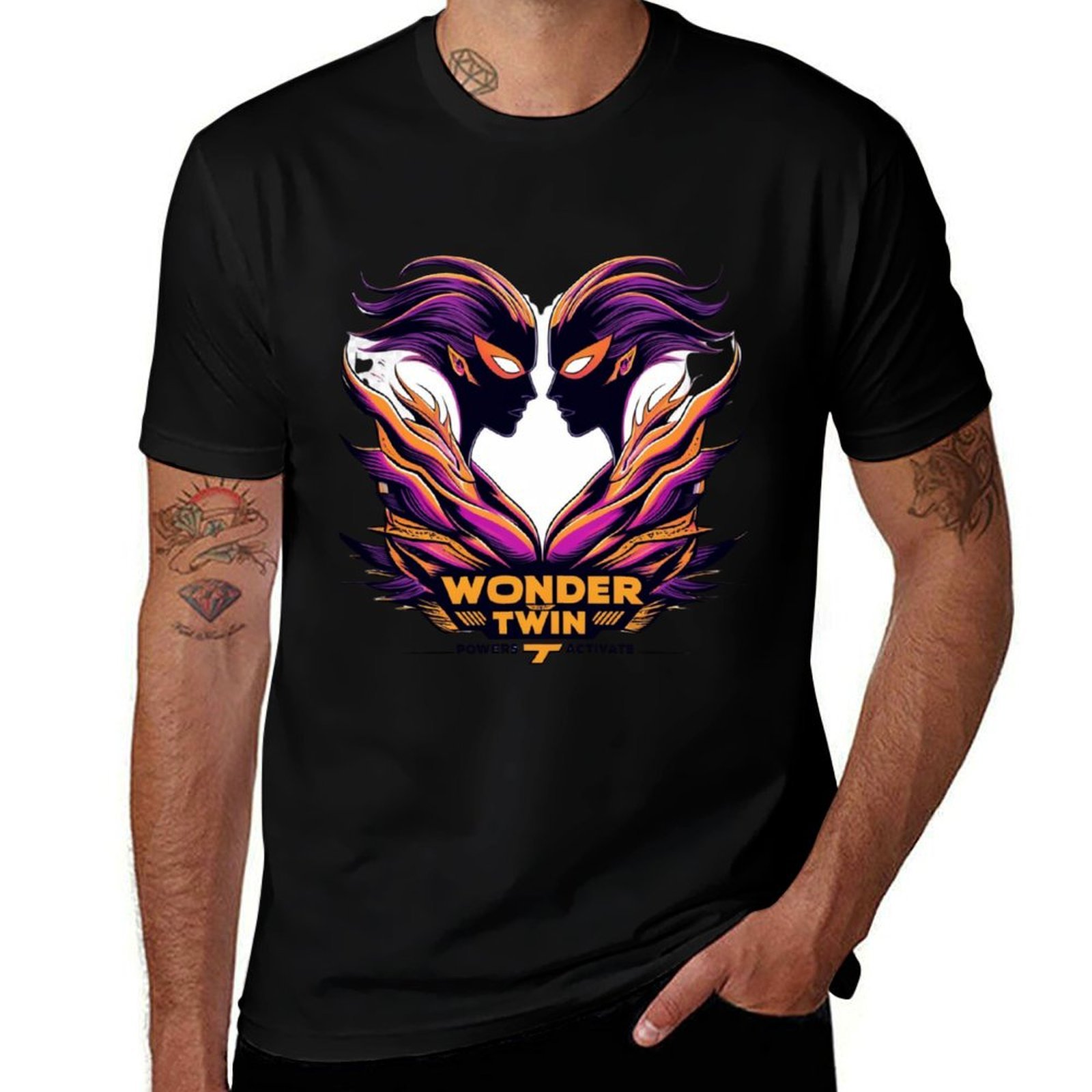 Outdoor Power Block - Wonder Twin Powers: camiseta Activate Your