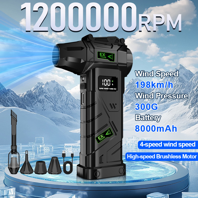 Outdoor Power Vacuum - Soplador y Aspirador Inalámbrico 2 en