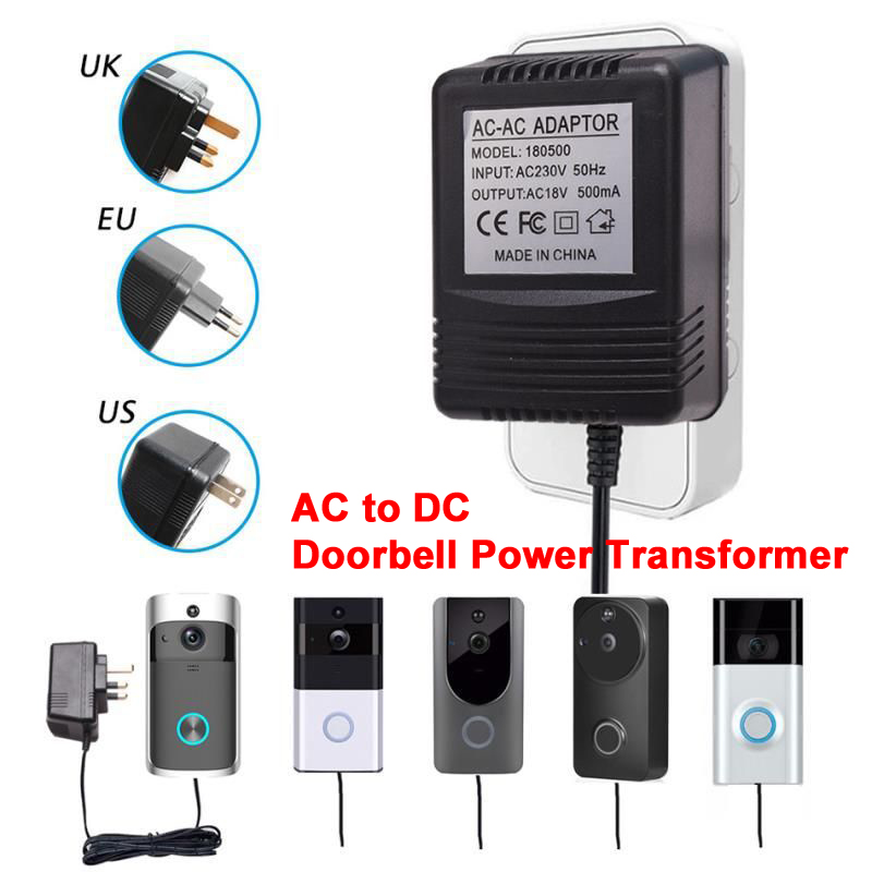 Outdoor Power Adapter Ring - Cable cargador transformador de 18V CA