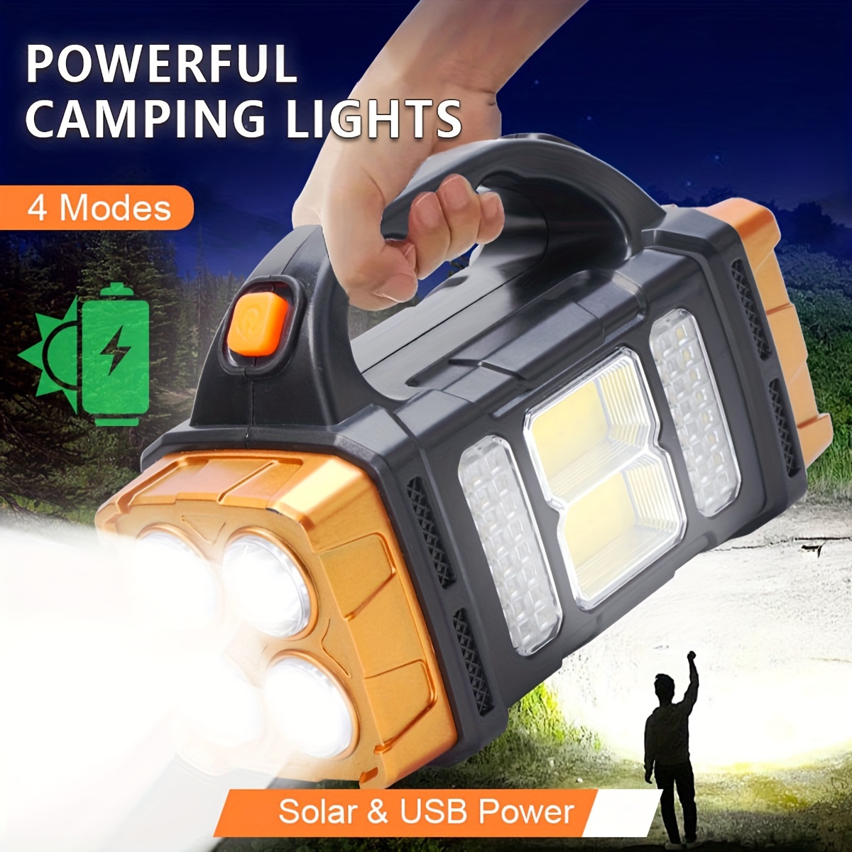 Outdoor Power Outlet Solar - Nueva Linterna LED Solar Recargable de