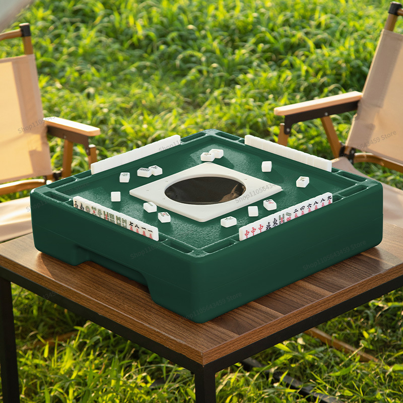 Outdoor Power Blinds - Caja sorpresa de Mahjong, fichas de