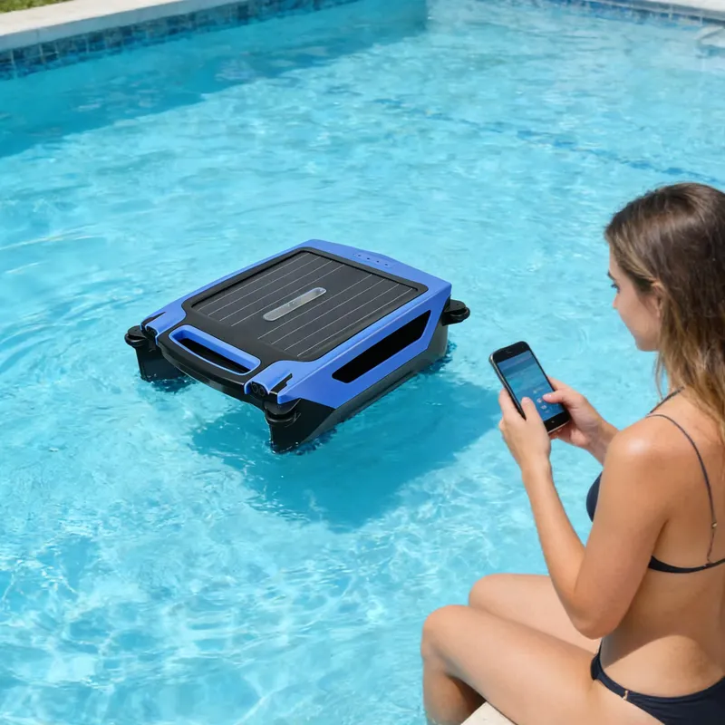 Outdoor Power Vacuum - Robot aspirador automático para limpieza de