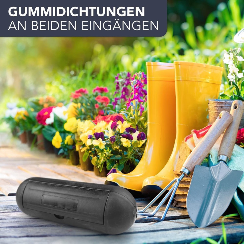 Outdoor Power Extension Cord - Caja de seguridad impermeable para cable