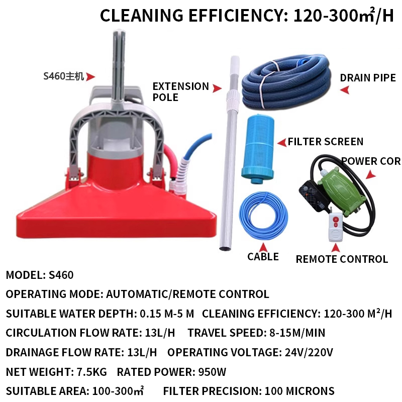 Limpiador de Piscinas Automáti - Outdoor Power Vacuum reseña y precio