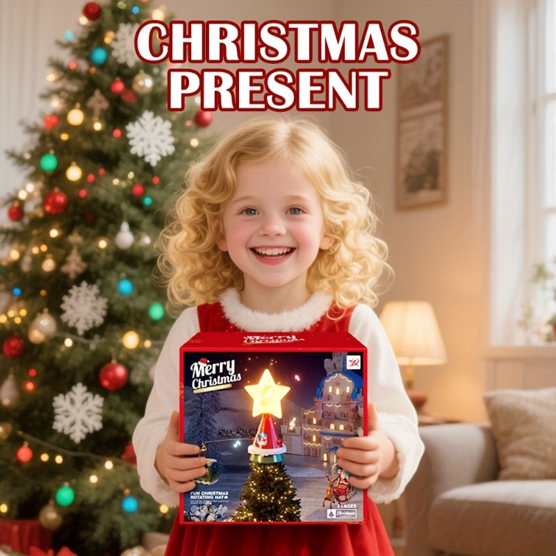 Carrusel giratorio superior de - Outdoor Power For Christmas Lights reseña y precio