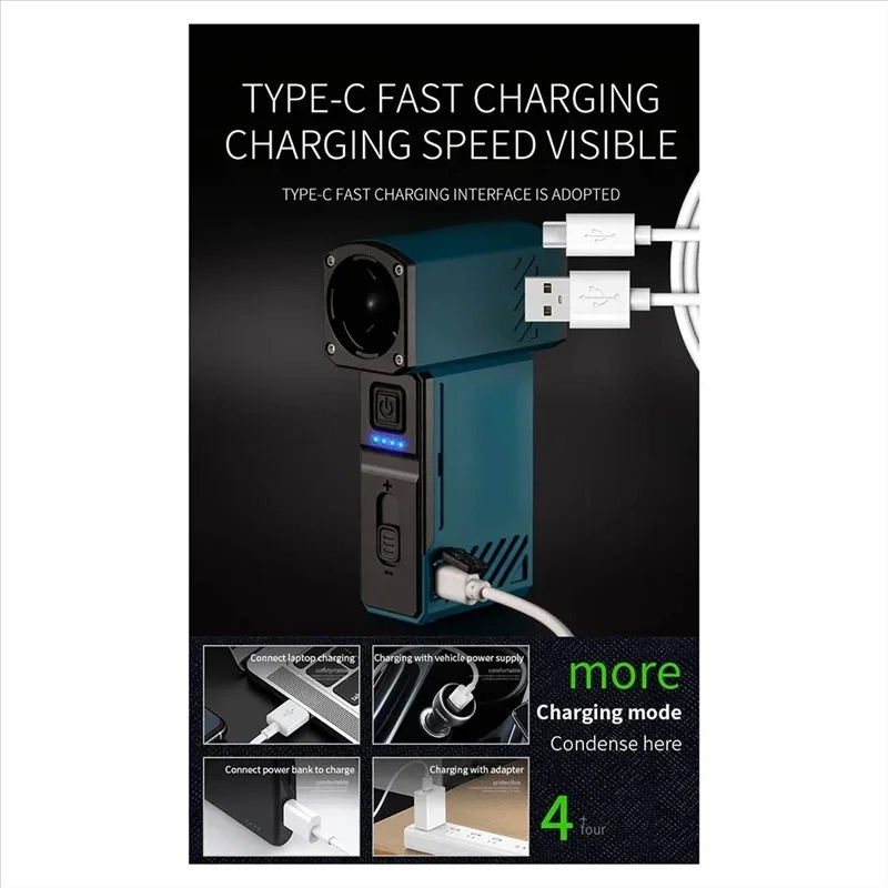 Aspiradora portátil y soplador - Outdoor Power Vacuum reseña y precio