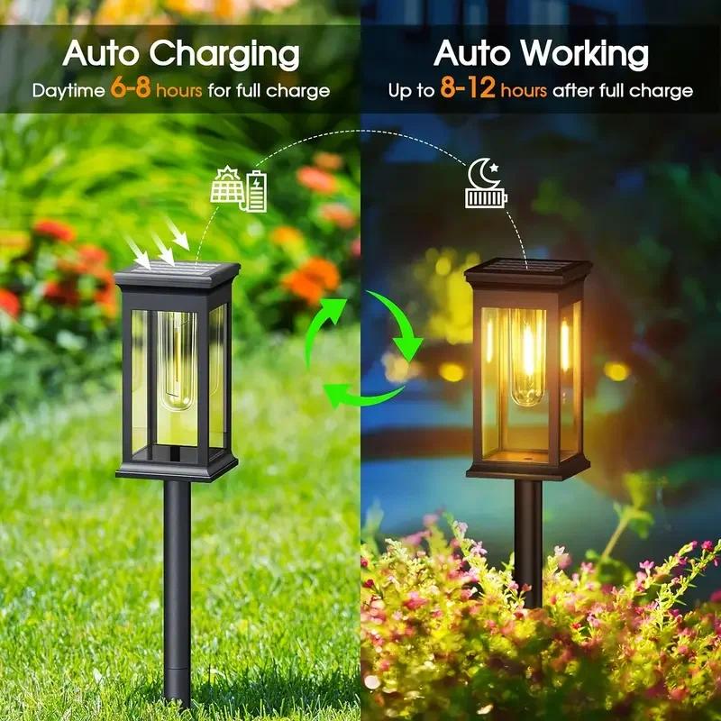 Luces solares para caminos, lu - Outdoor Power For Christmas Lights reseña y precio