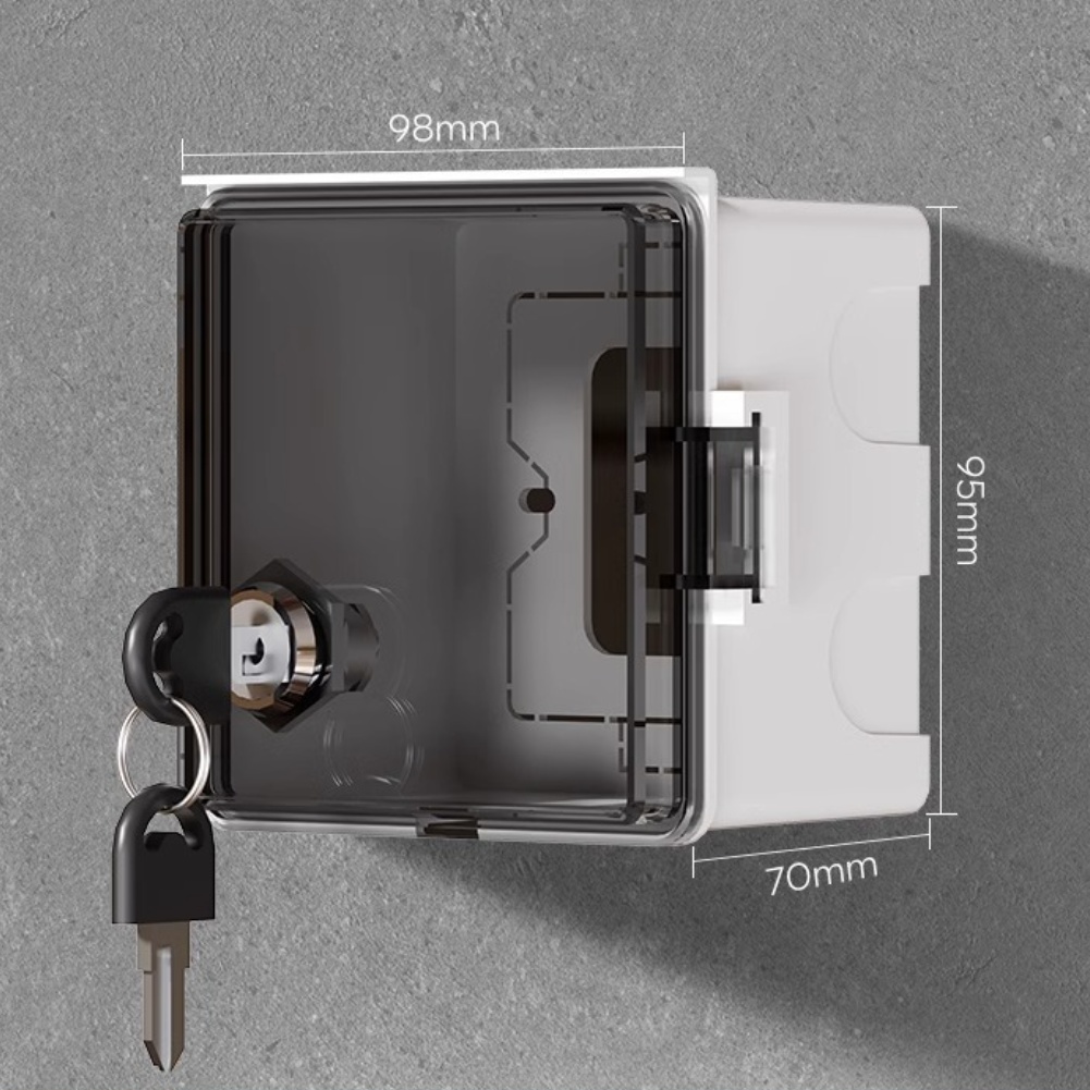 Caja de enchufe con cerradura  - Outdoor Power Point Cover reseña y precio