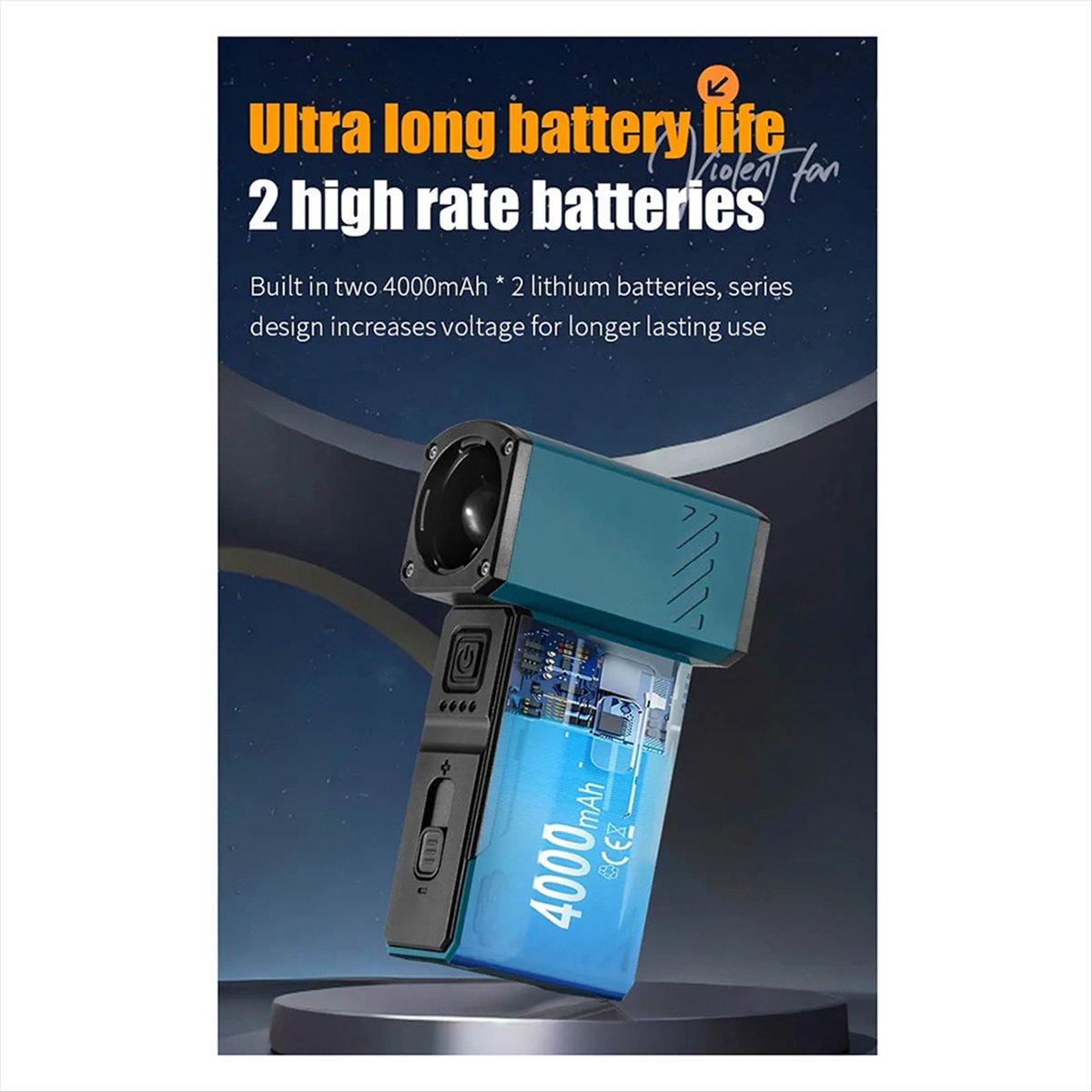 130000RPM Ventilador de mano p - Outdoor Power Vacuum reseña y precio
