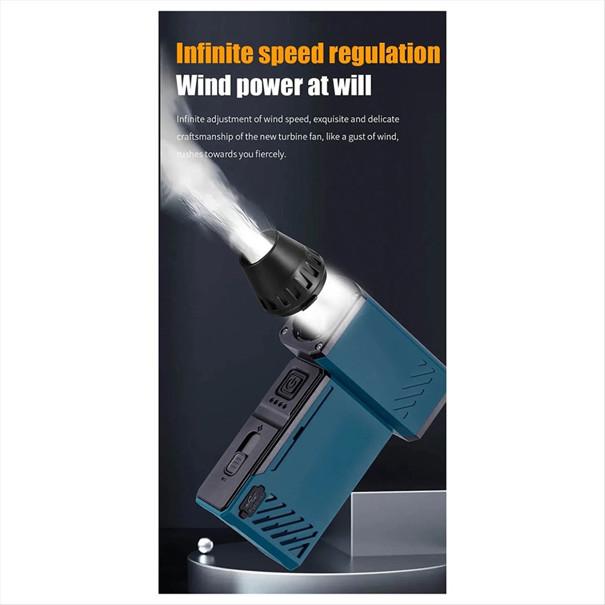 130000RPM Ventilador de mano p - Outdoor Power Vacuum reseña y precio
