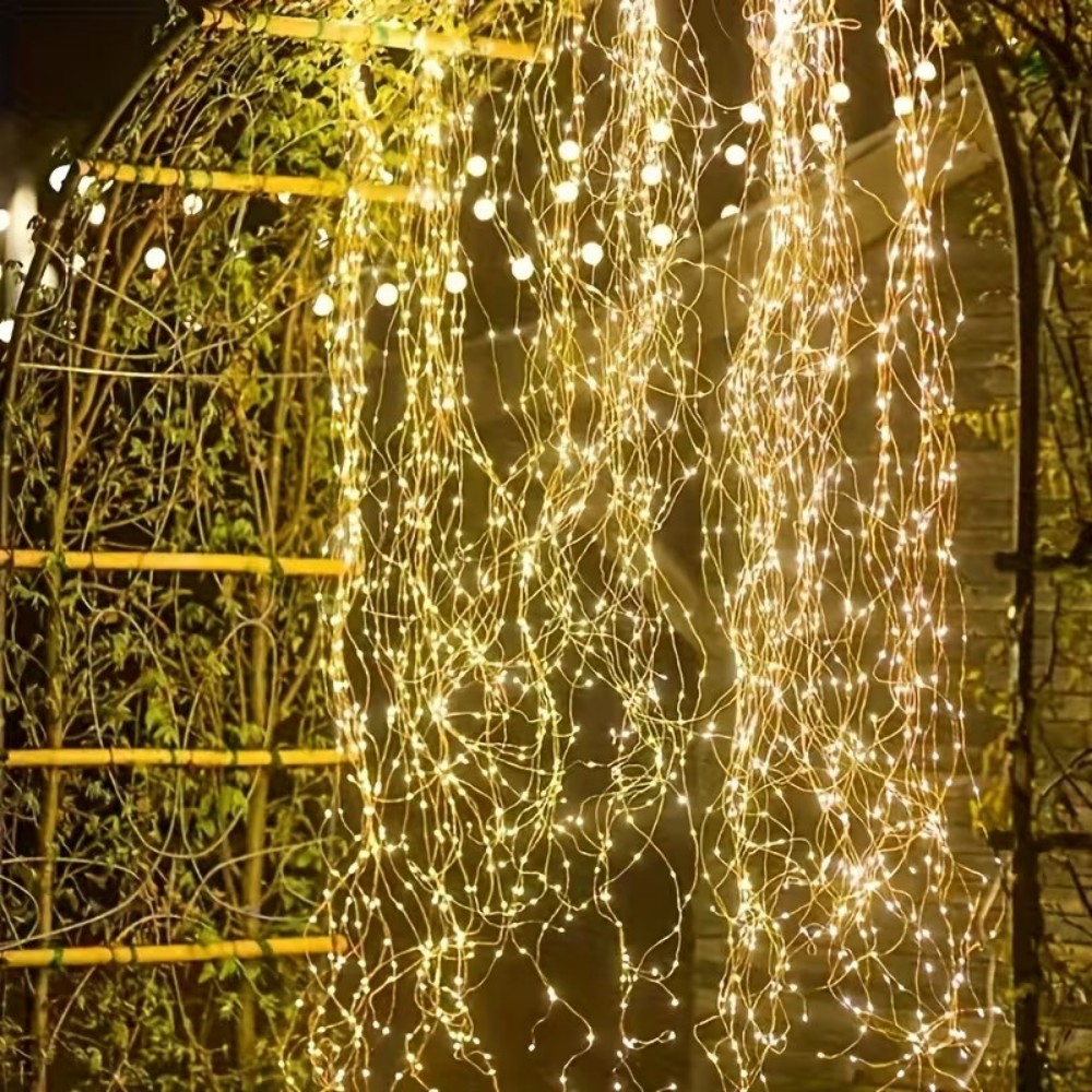 Guirnalda de Luces LED Solares - Outdoor Power For Christmas Lights reseña y precio