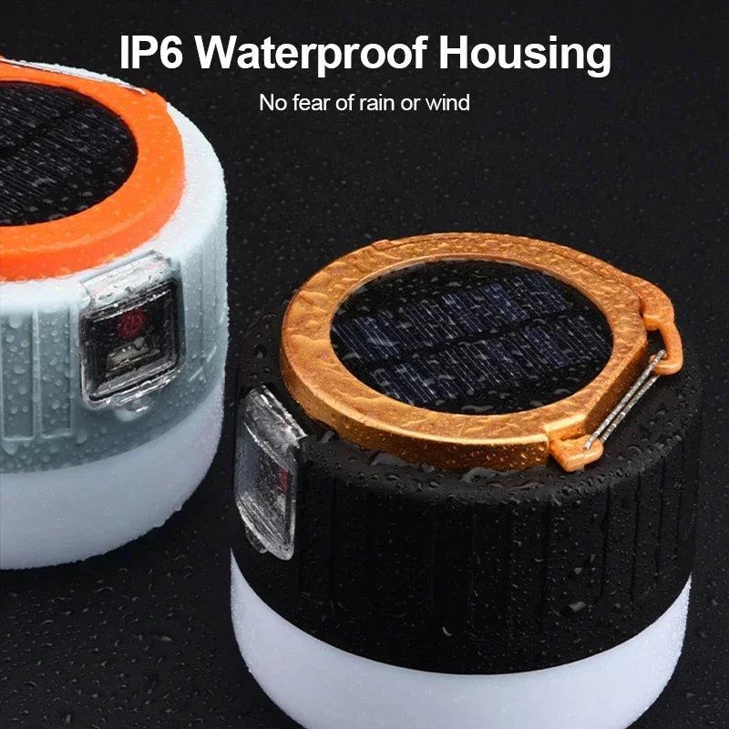 Luz LED Solar para acampar, Ba - Outdoor Power Outlet Solar reseña y precio