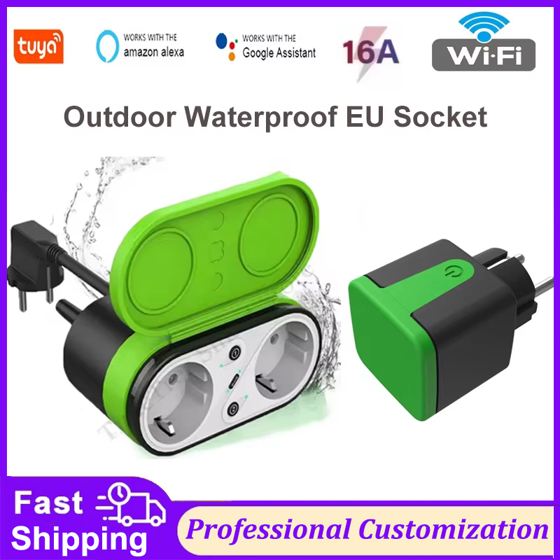 Enchufe Inteligente Wifi Tuya  - Outdoor Power Adapter reseña y precio