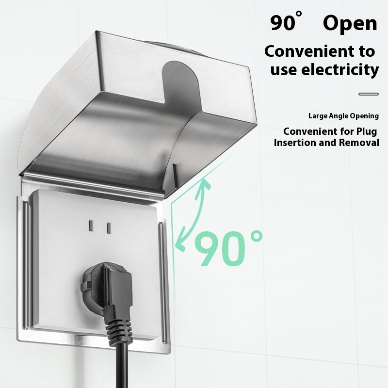 Caja a prueba de salpicaduras  - Outdoor Power Point Cover reseña y precio
