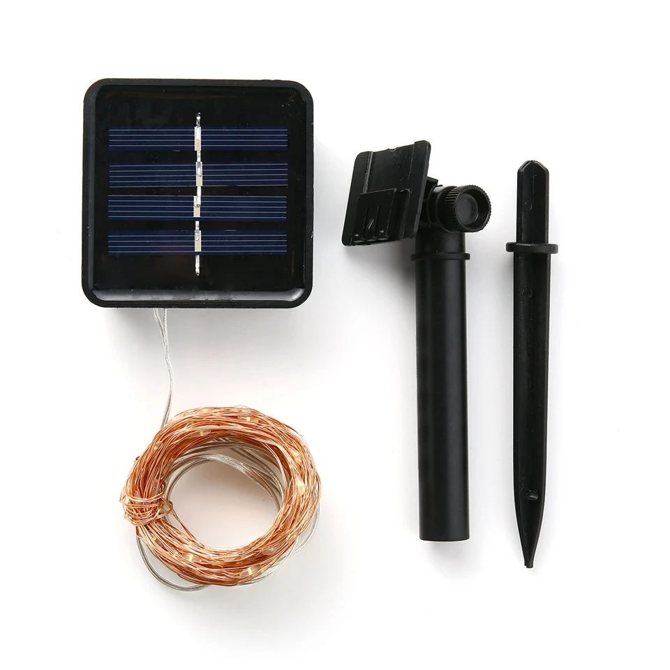 Guirnalda de luces solares par - Outdoor Power For Christmas Lights reseña y precio