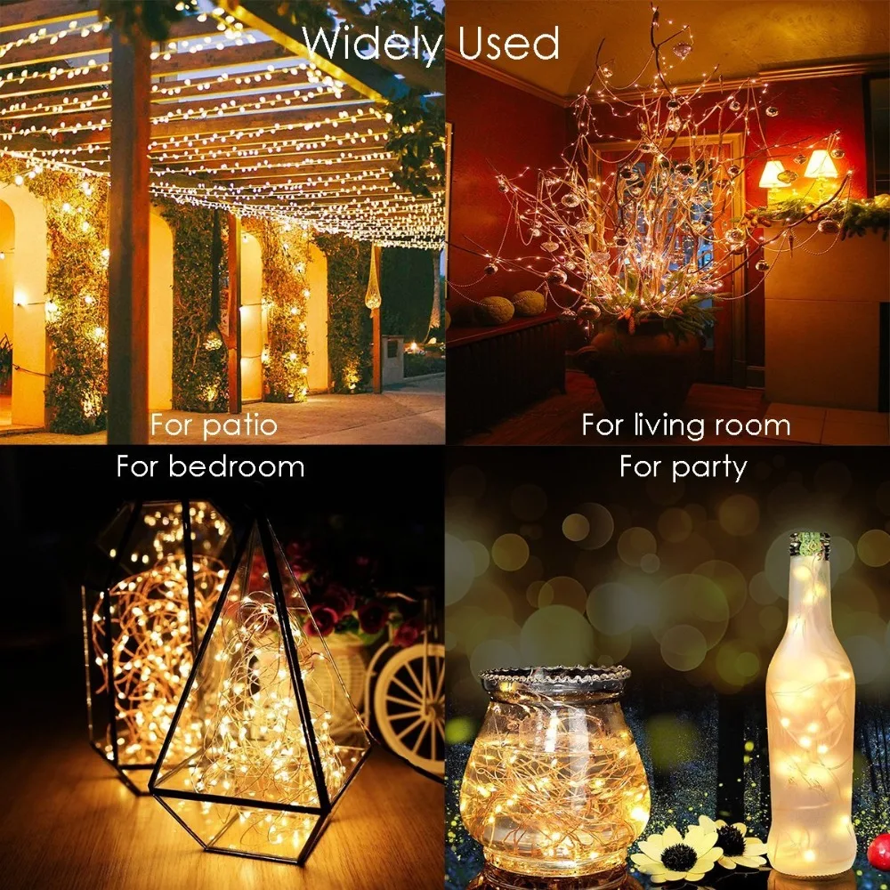Guirnalda de luces solares par - Outdoor Power For Christmas Lights reseña y precio