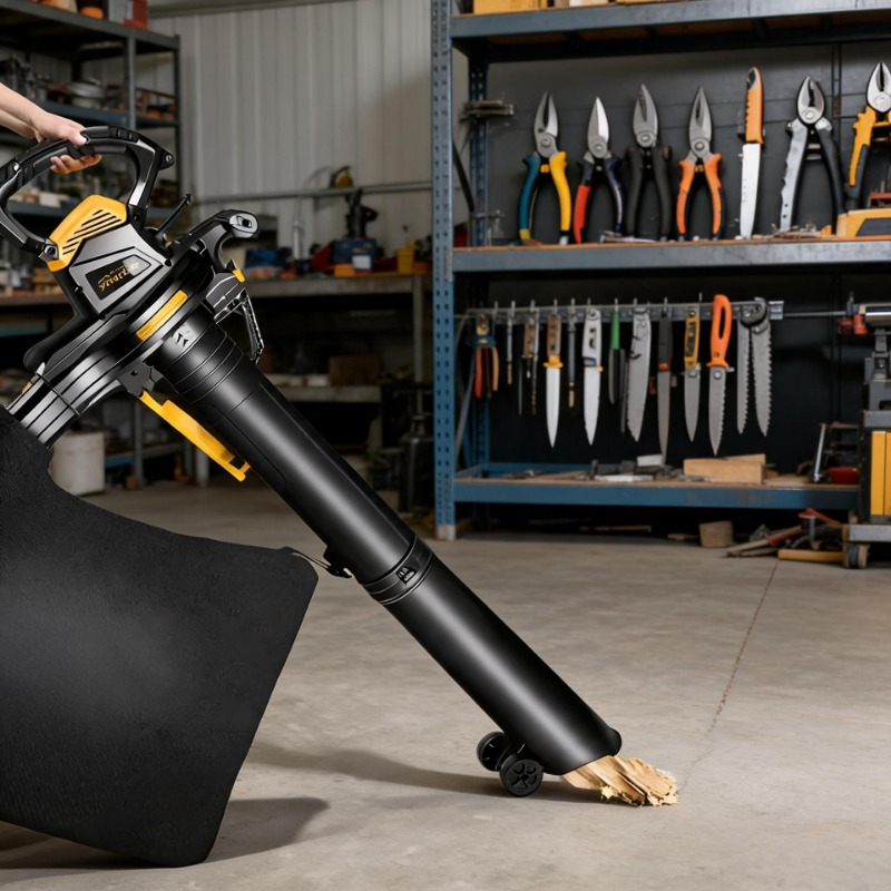 Soplador de Jardín, Recogedor  - Outdoor Power Vacuum reseña y precio