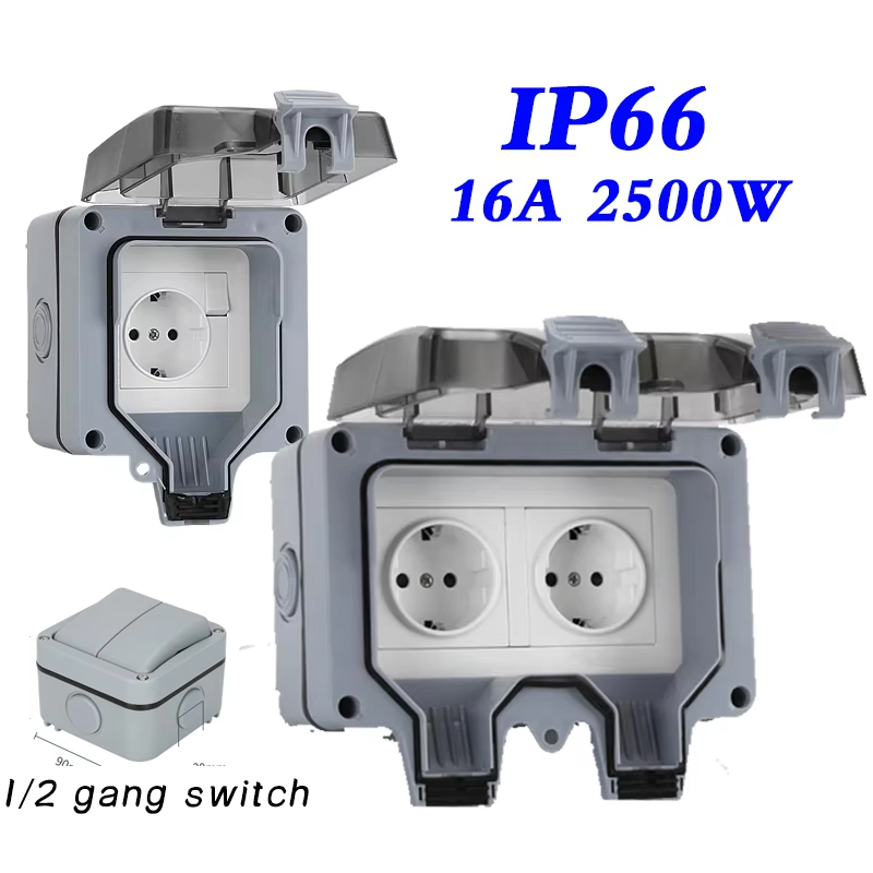 Enchufes impermeables de pared - Outdoor Power Port reseña y precio