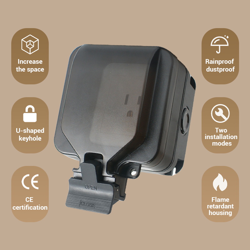 Avoir-enchufe de pared imperme - Outdoor Power Port reseña y precio