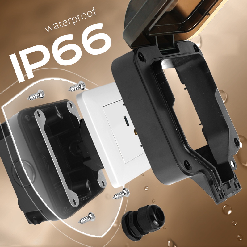 Avoir-enchufe de pared imperme - Outdoor Power Port reseña y precio