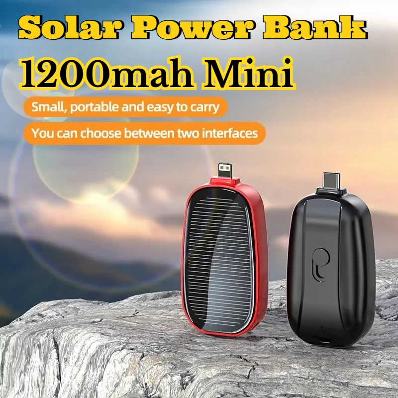 Mini batería externa solar de  - Outdoor Power Port reseña y precio