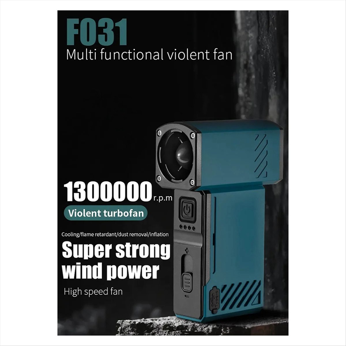 Ventilador de Mano de Alta Pot - Outdoor Power Vacuum reseña y precio