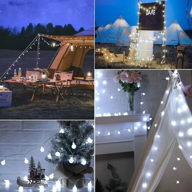 Guirnaldas de luces con alimen - Outdoor Power For Christmas Lights reseña y precio