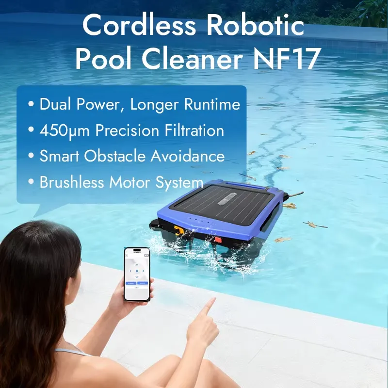 Robot Limpiafondos Automático  - Outdoor Power Vacuum reseña y precio