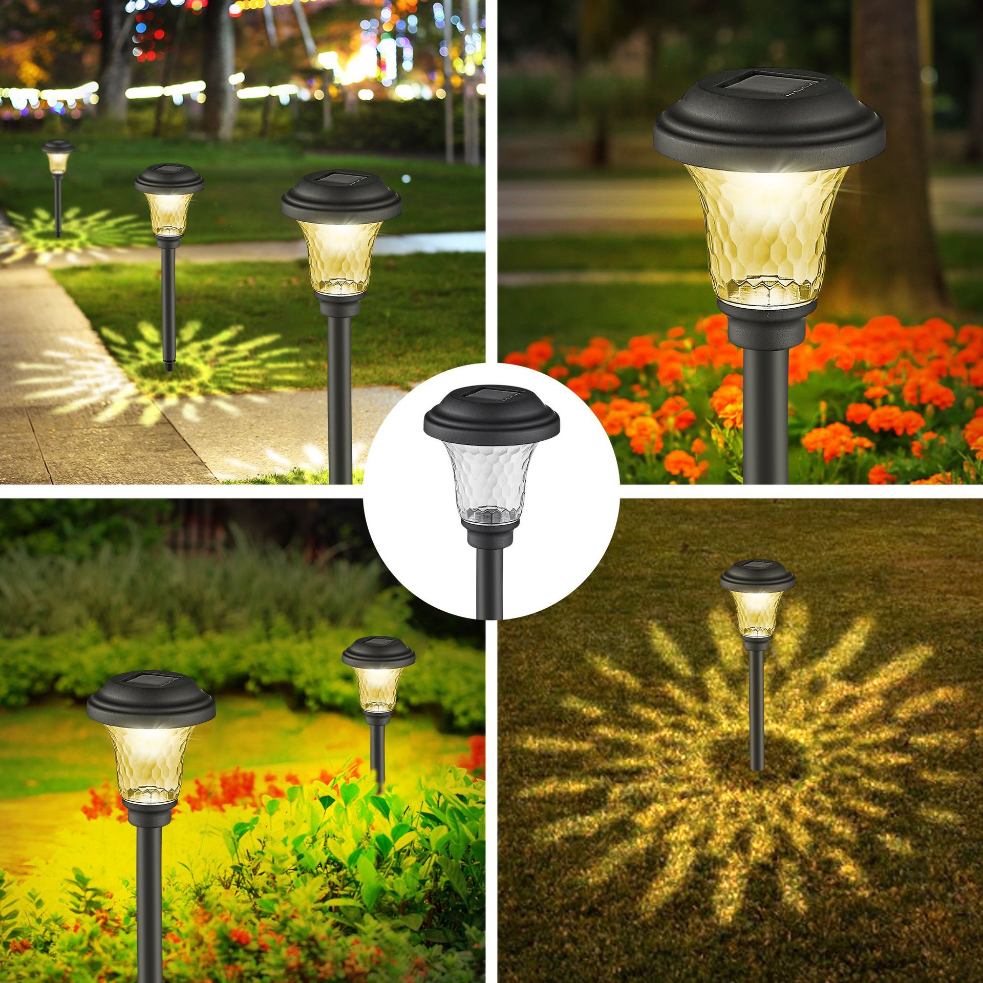Luces solares para caminos, lá - Outdoor Power Outlet Solar reseña y precio
