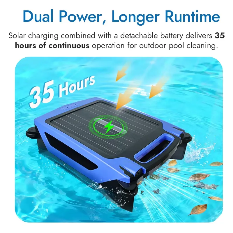 Robot aspirador automático par - Outdoor Power Vacuum reseña y precio