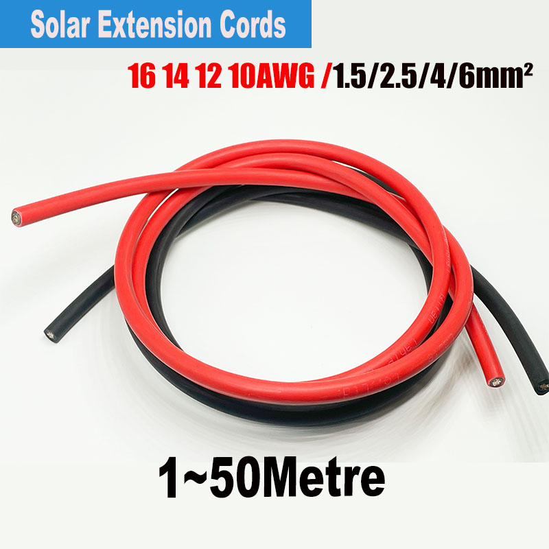 Cable de Panel Solar 16/14/12/ - Outdoor Power Extension Cord reseña y precio