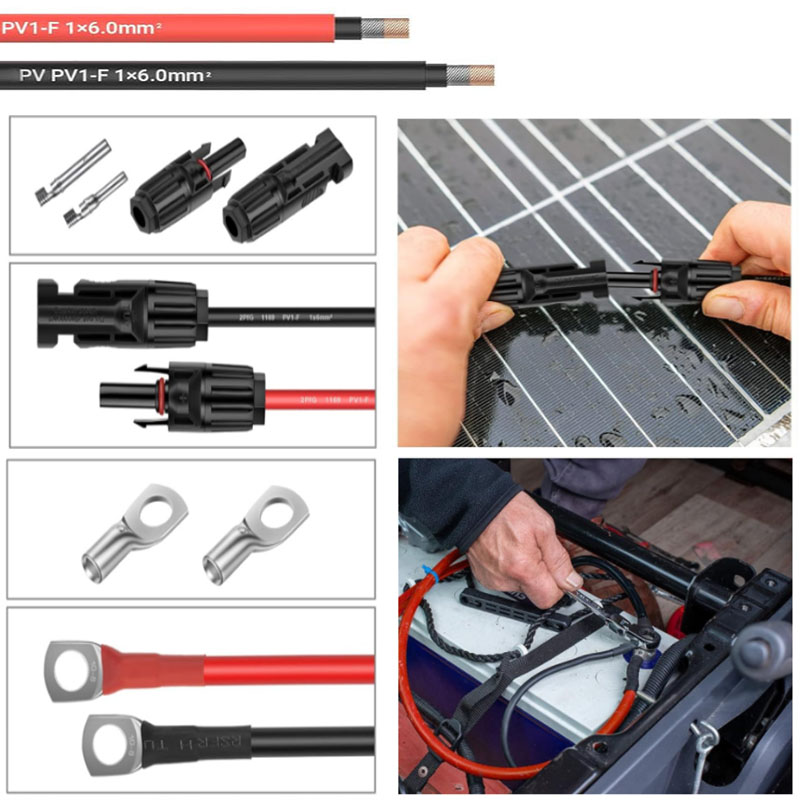 Cable de Panel Solar 16/14/12/ - Outdoor Power Extension Cord reseña y precio