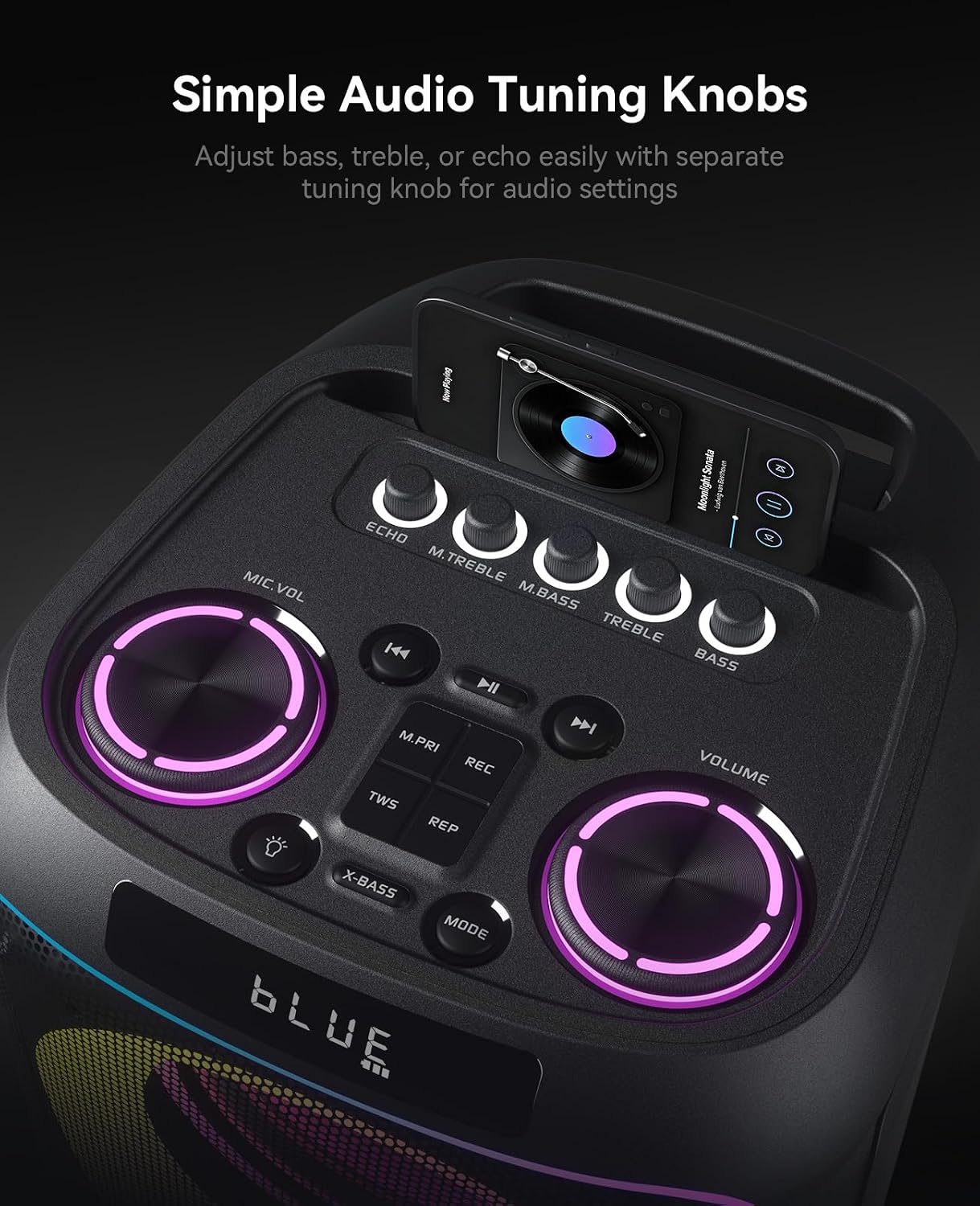 Altavoz Bluetooth Portátil par - Outdoor Power Wheels reseña y precio